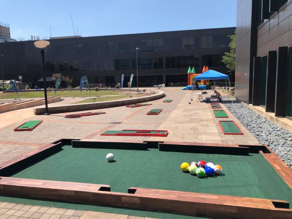 Soccer Pool at college campus